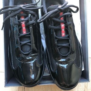 Prada americas cup sneakers sz9.5 European mens sneakers